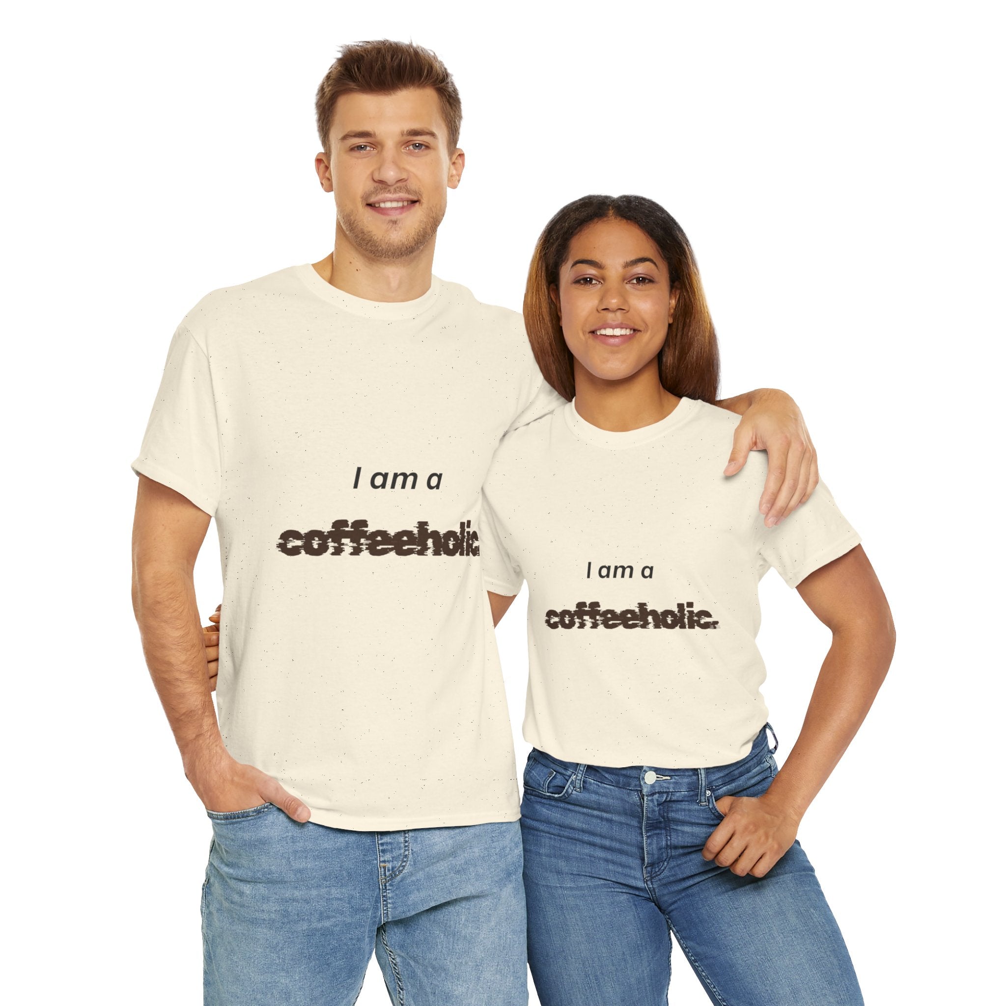 I am a coffeeholic Unisex Cotton Tee