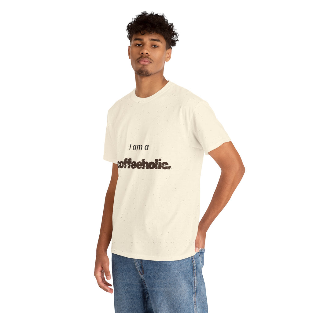 I am a coffeeholic Unisex Cotton Tee