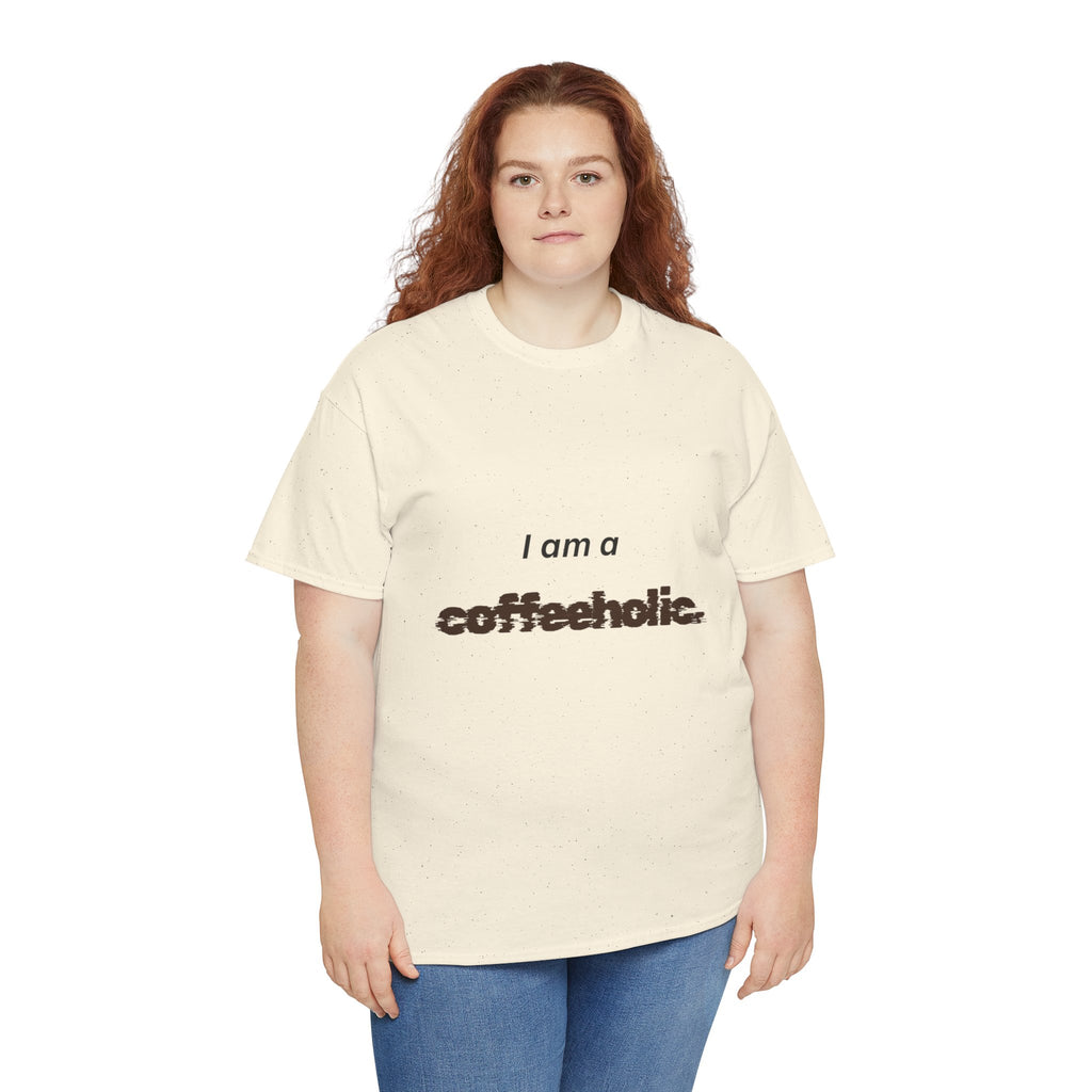 I am a coffeeholic Unisex Cotton Tee