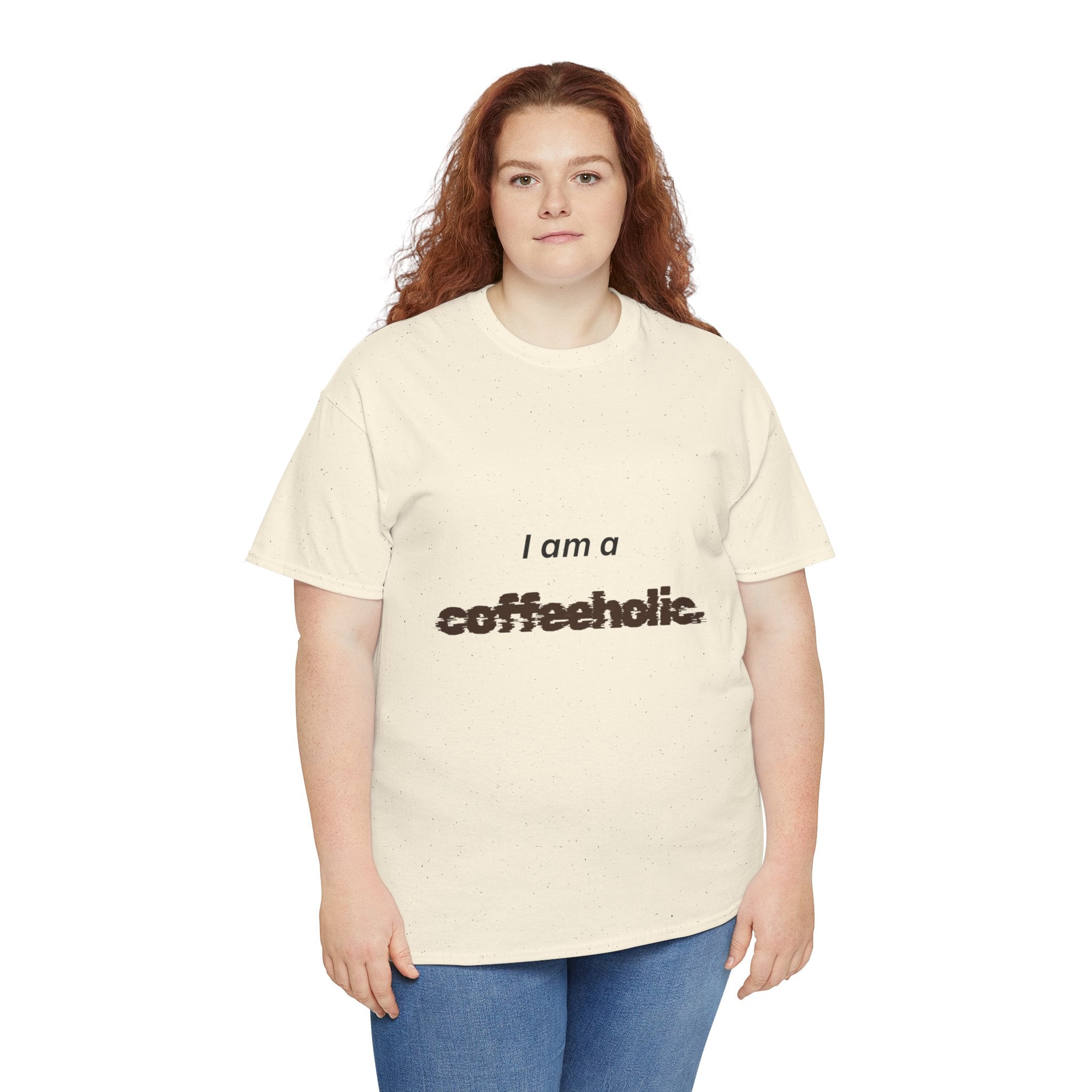 I am a coffeeholic Unisex Cotton Tee